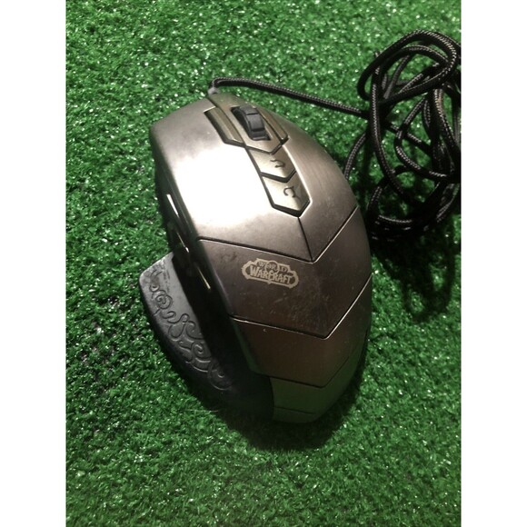 Rare SteelSeries World of Warcraft MMO WOW Gaming Mouse. Broken For Parts - Picture 1 of 1